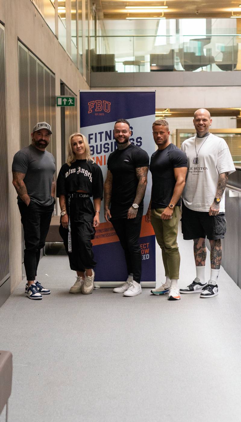 Fitness Business Uni's Speakers at Event with Ant Middleton